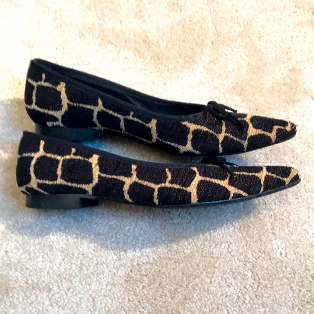 Antonio Parriego Made in Spain Giraffe pattern flats. Y2K EU 36- like a 5.5-6 US - Picture 2 of 11